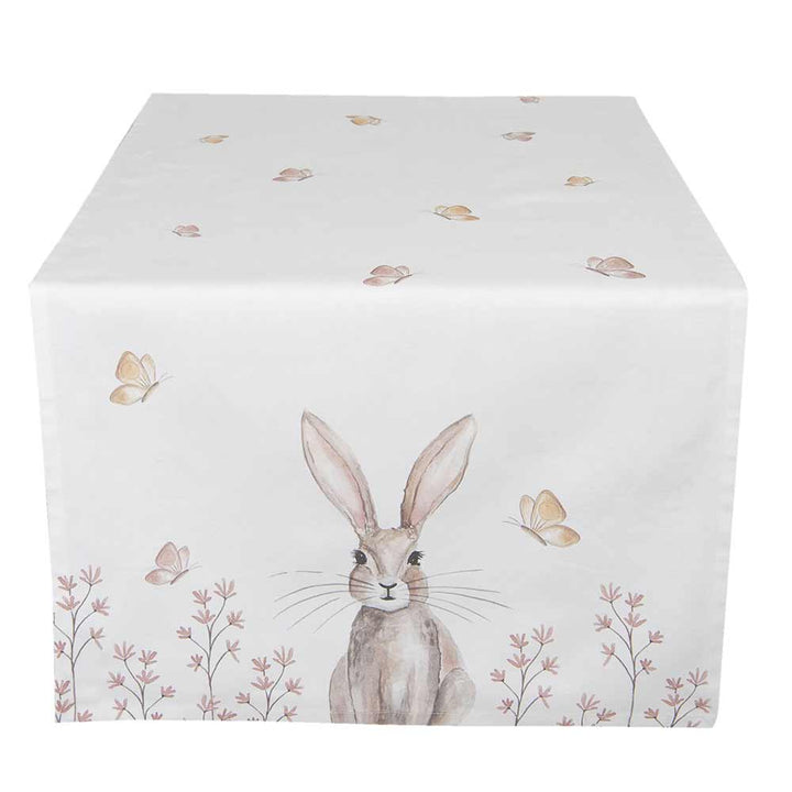 Clayre &amp; Eef - Tischläufer Hase beige