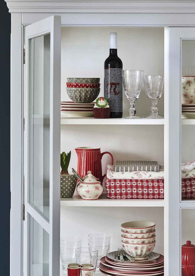 GreenGate - Flora Zuckerdose white