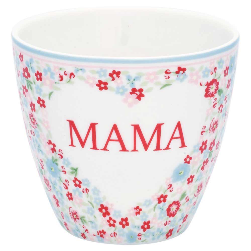 GreenGate - Alma mama Latte cup white