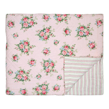 GreenGate - Aurelia Tagesdecke pale pink 140 x 220 cm