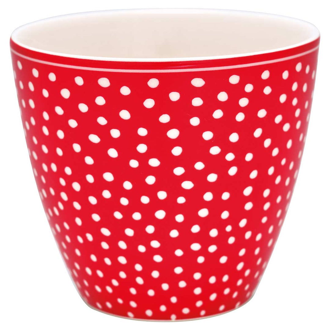 GreenGate - Dot Latte cup Dot red
