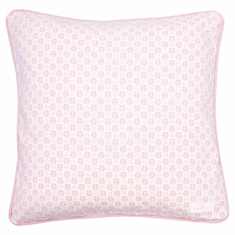 GreenGate - Greengate moments Kissenbezug white mit Stickerei 40 x 40 cm