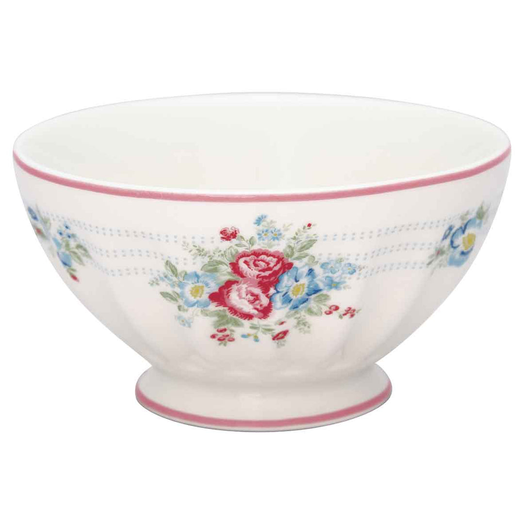 GreenGate - Henrietta French bowl xl white