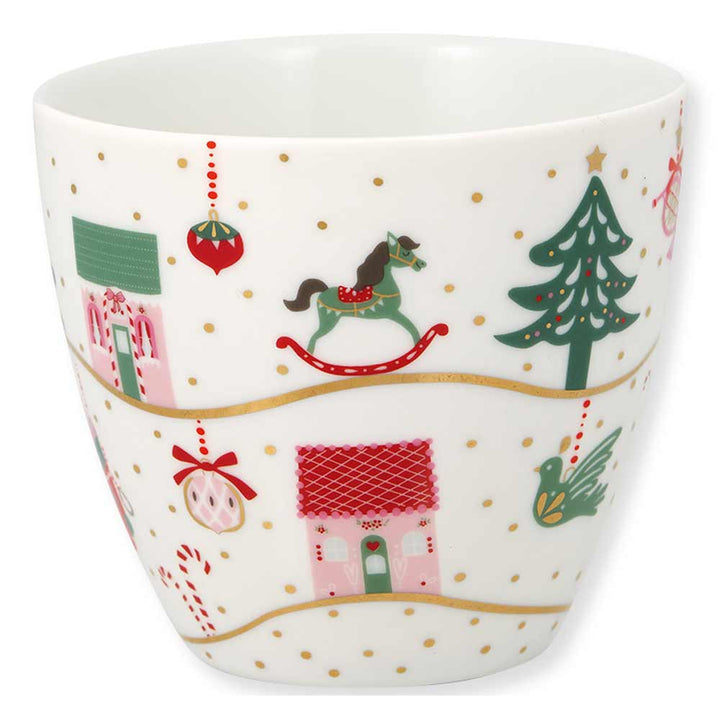 GreenGate - Laura christmas Latte cup gold