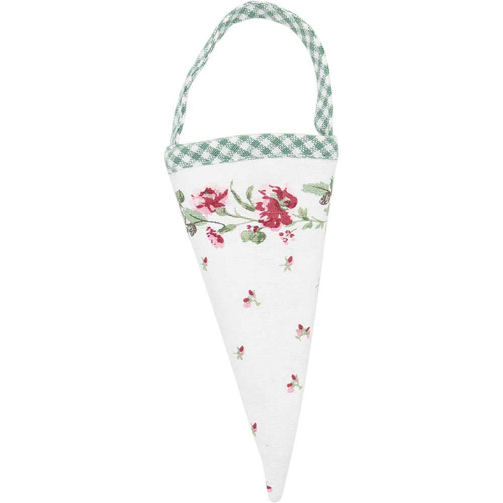 GreenGate - Leonora Spitztüte aus Stoff white