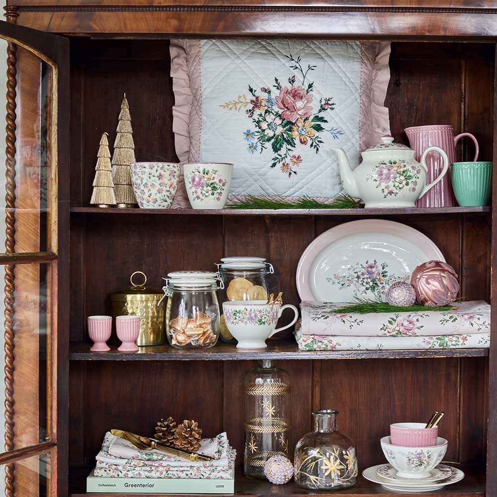 GreenGate Marie petit Aufbewahrungsglas dusty rose
