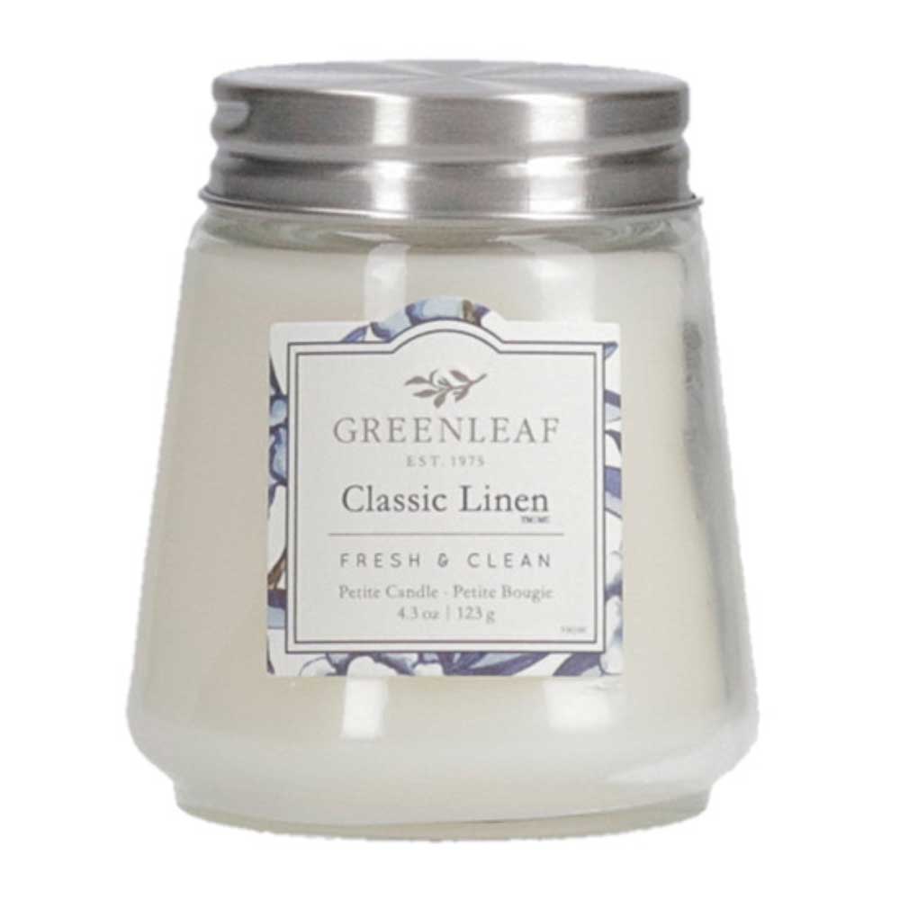 Greenleaf - Classic Linen Candle Petit