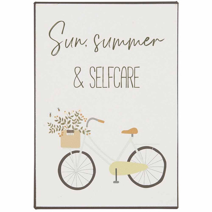 Ib Laursen - Metallschild Sun, summer and selfcare