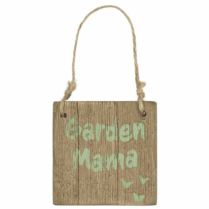 Ib Laursen - Holzschild Garden Mama