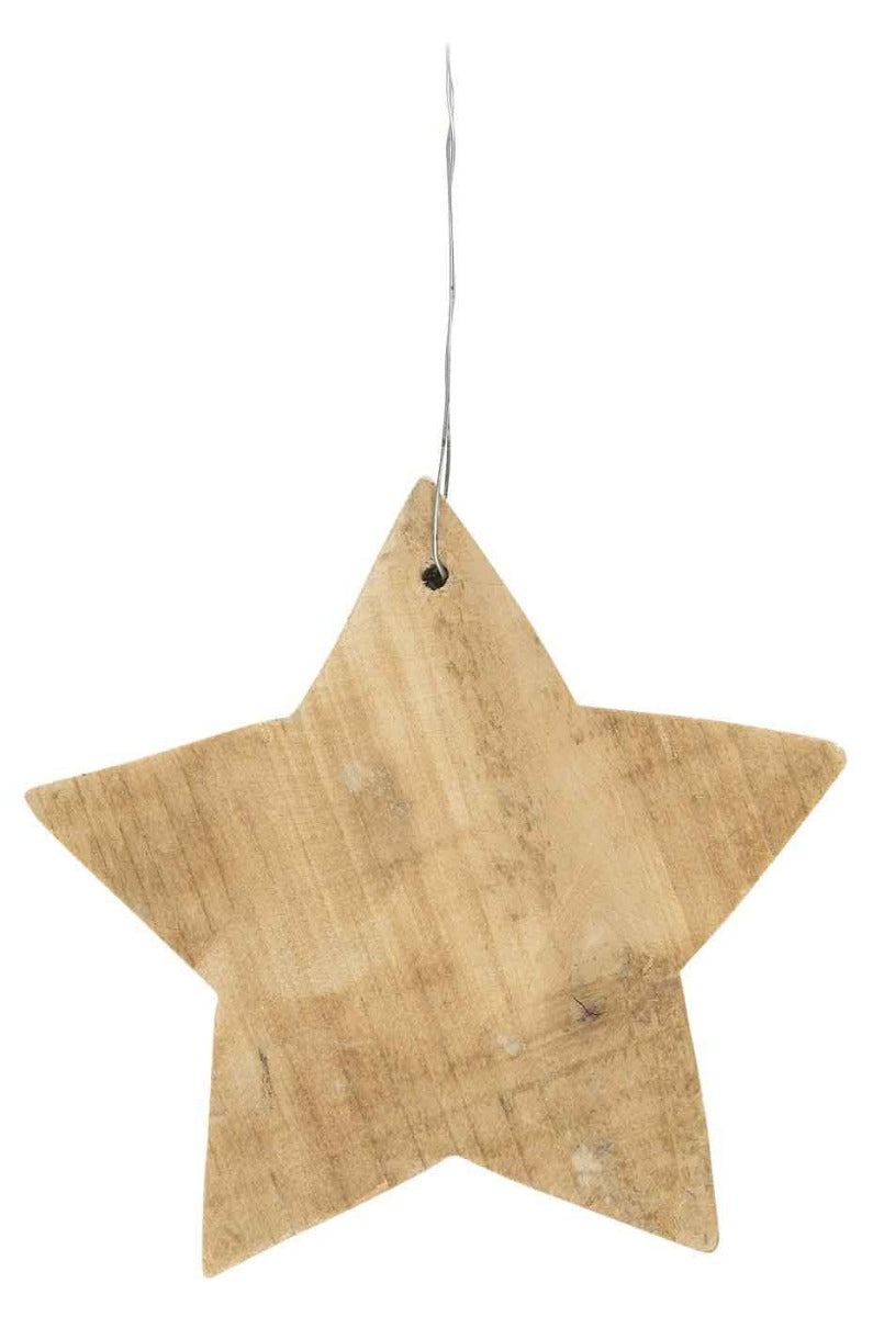 Ib Laursen - Stern aus Holz mit Metalldraht