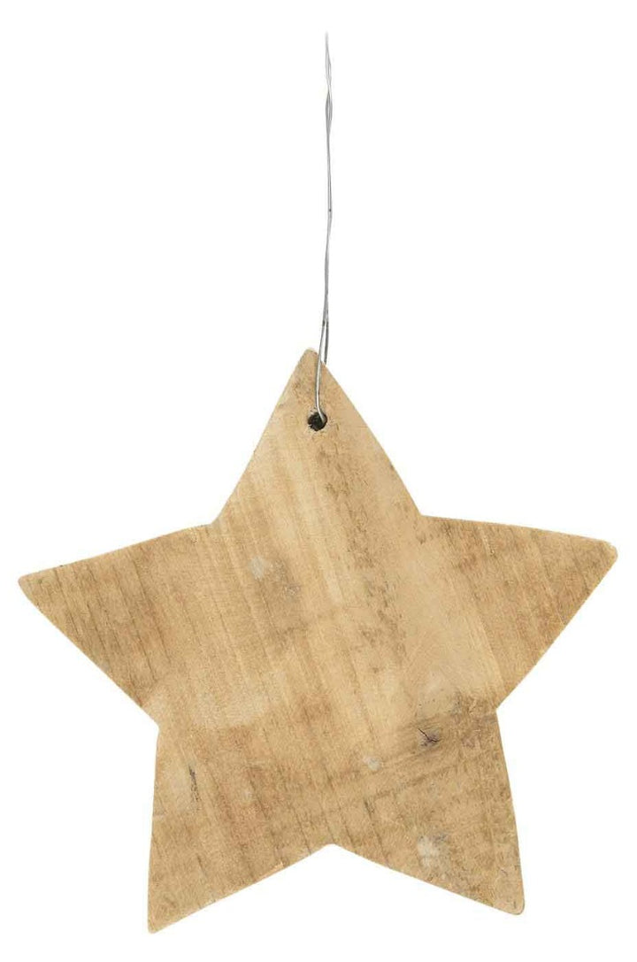 Ib Laursen - Stern aus Holz mit Metalldraht
