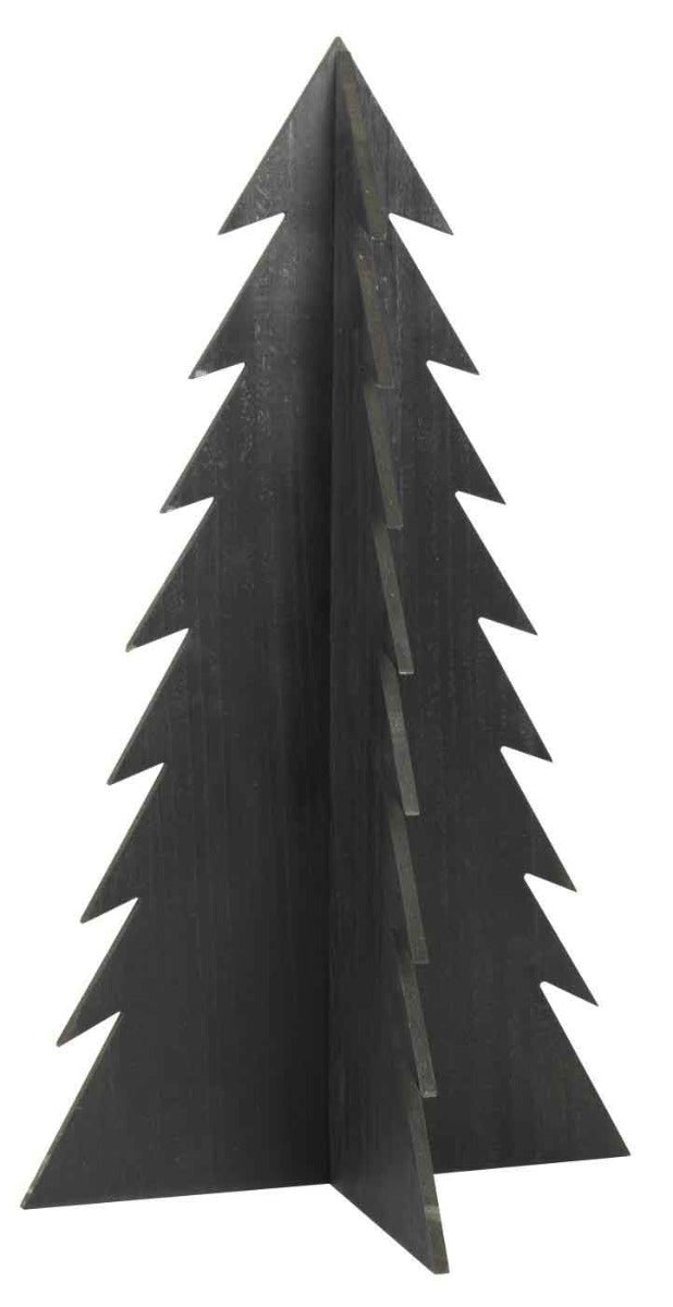 Ib Laursen - Weihnachtsbaum stehend schwarz (70 cm hoch)