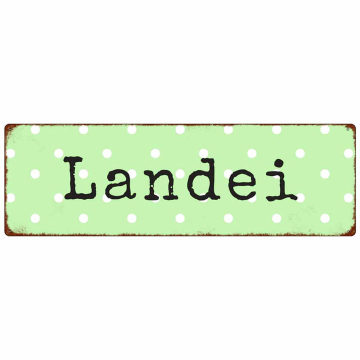 Interluxe Metallschild - Landei