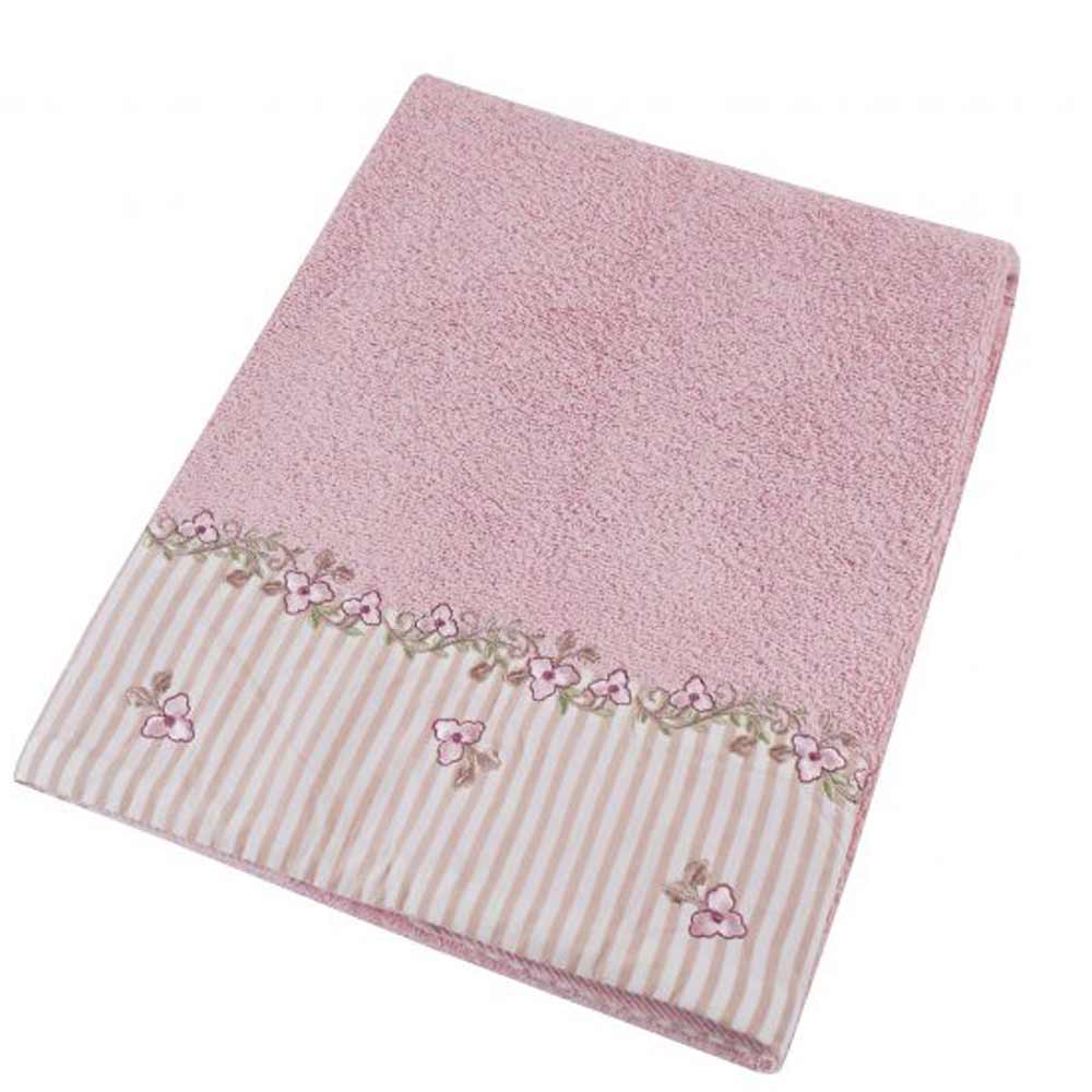 Isabelle Rose Handtuch: Luxus Baumwollhandtuch im Retro-Look – Alsaba