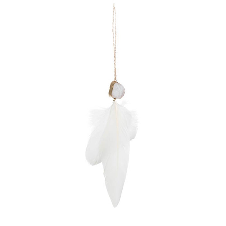 J-Line - Feder Hänger white