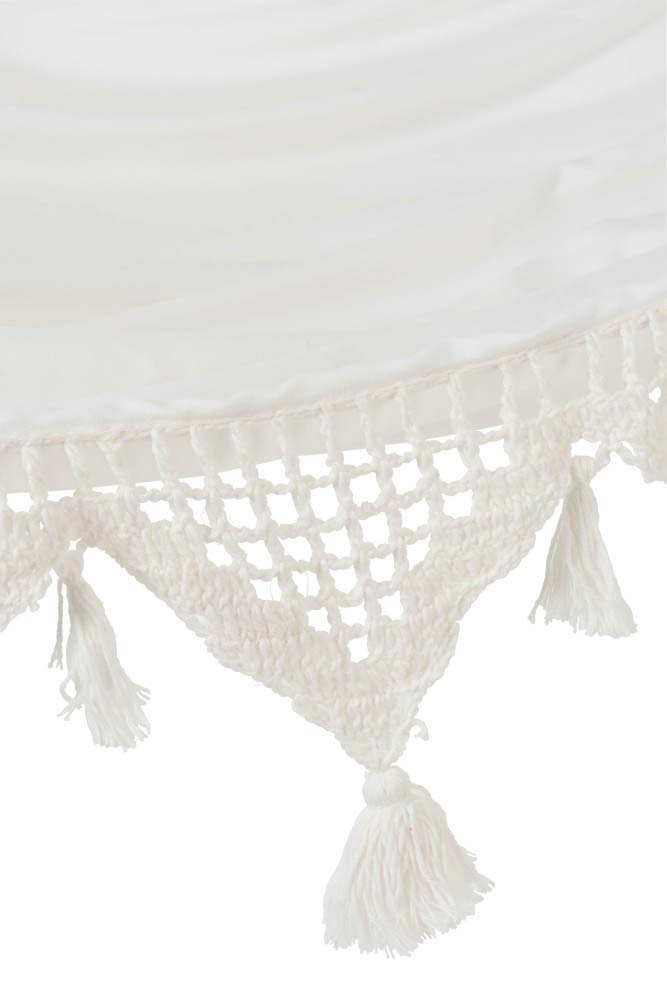 hängematte weiß mit fransen J-Line Hängematte mit Fransen – Boho White – Alsaba