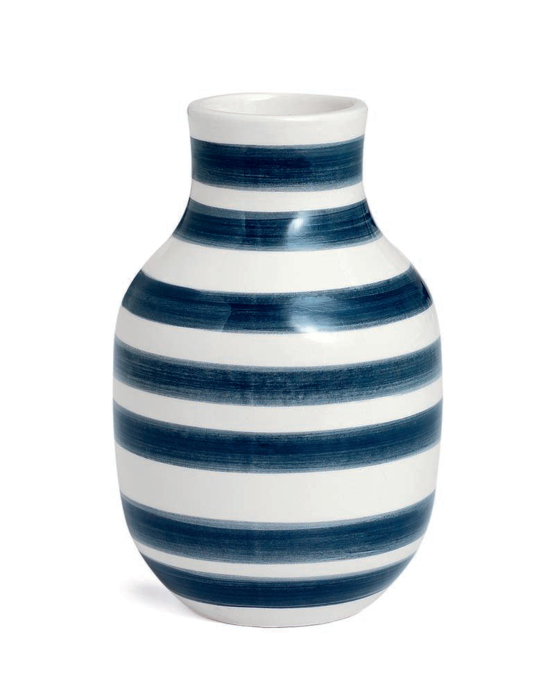 Kähler - Omaggio Vase grau Höhe 12,5 cm