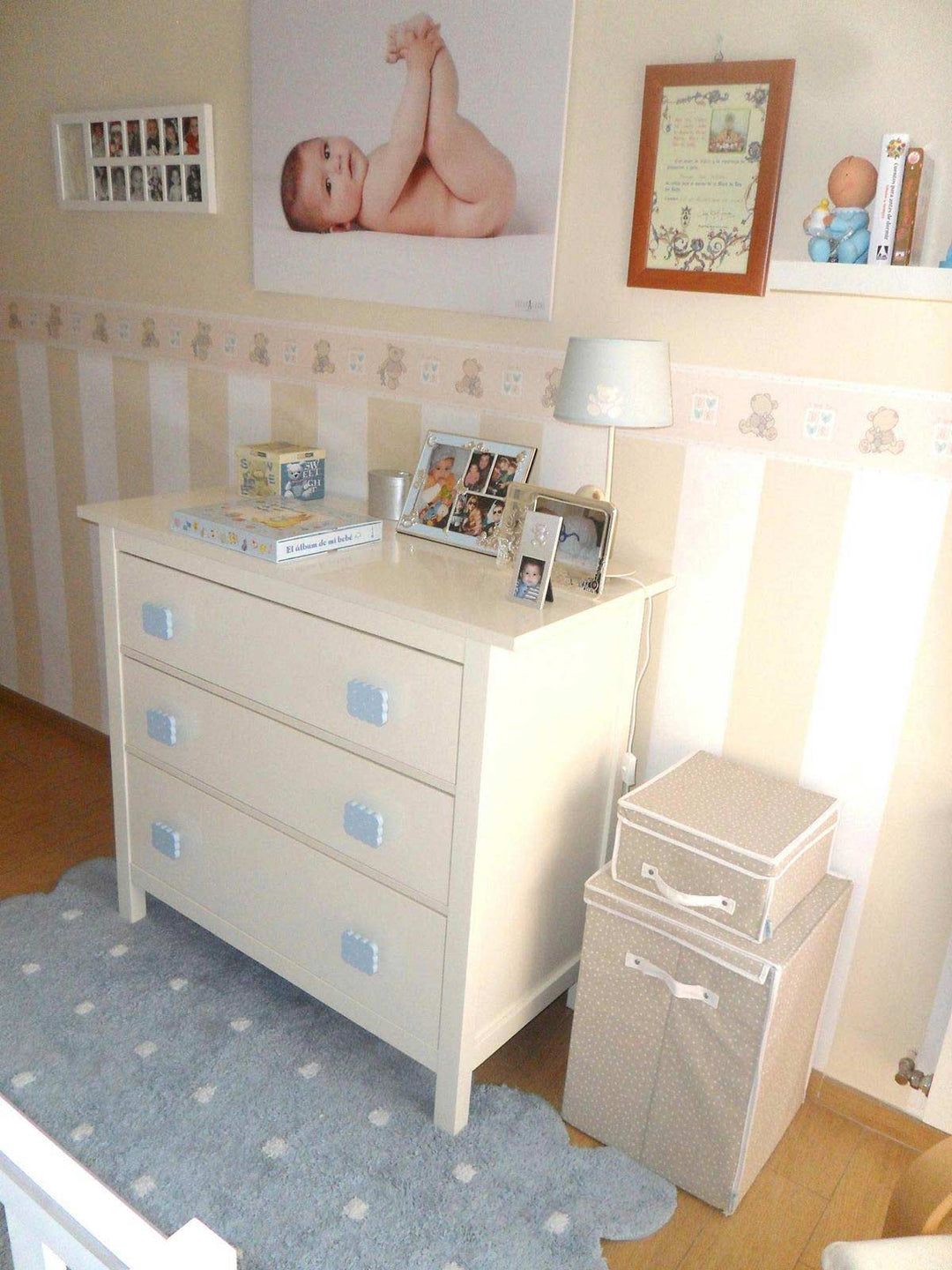 Kinderteppich - Lorena Canals Biscuit Blue