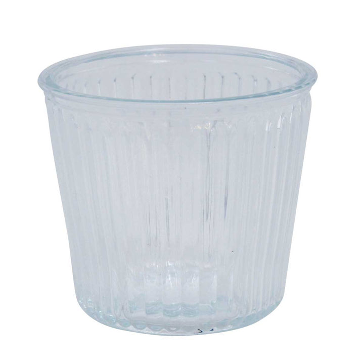 Krasilnikoff - Glasbehälter Rillenoptik