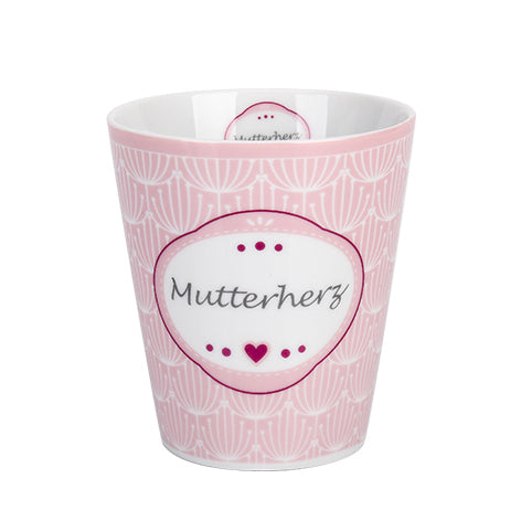 Krasilnikoff - Happy Mug Becher Mutterherz