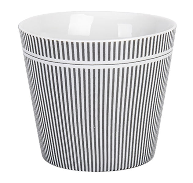 Krasilnikoff - Happy Cup Tumbler grey Stripes