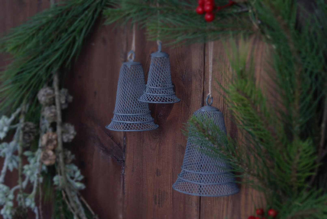 Krasilnikoff - Weihnachtsklocke zum Aufhängen 3er-Set