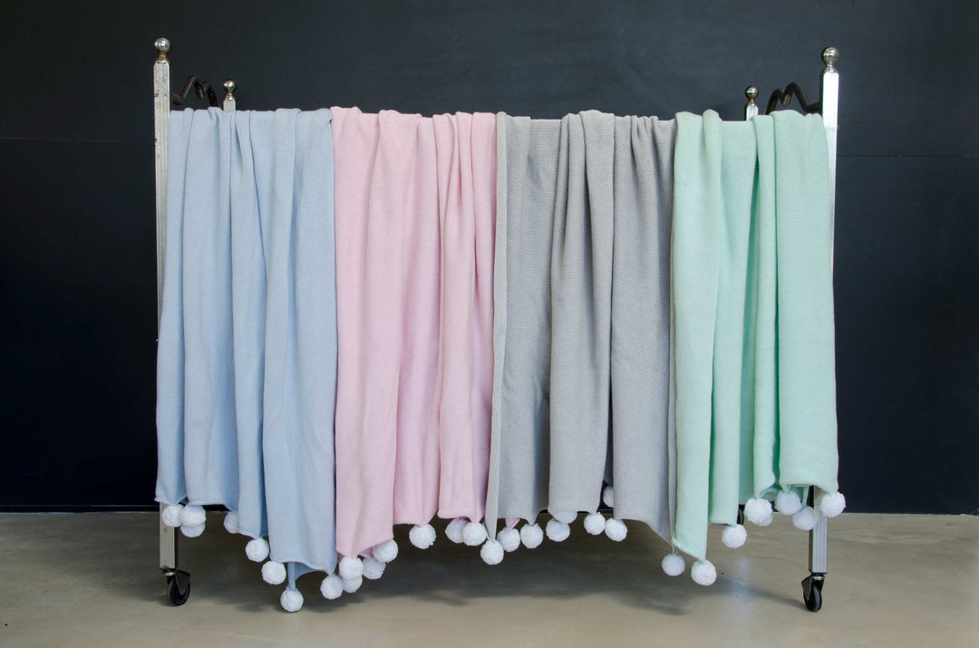 Lorena Canals - Kinderstrickdecke Blanket Bubbly Mint