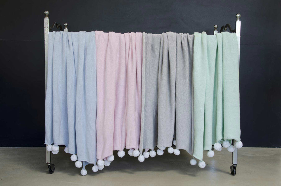 Lorena Canals - Kinderstrickdecke Blanket Bubbly Soft Pink