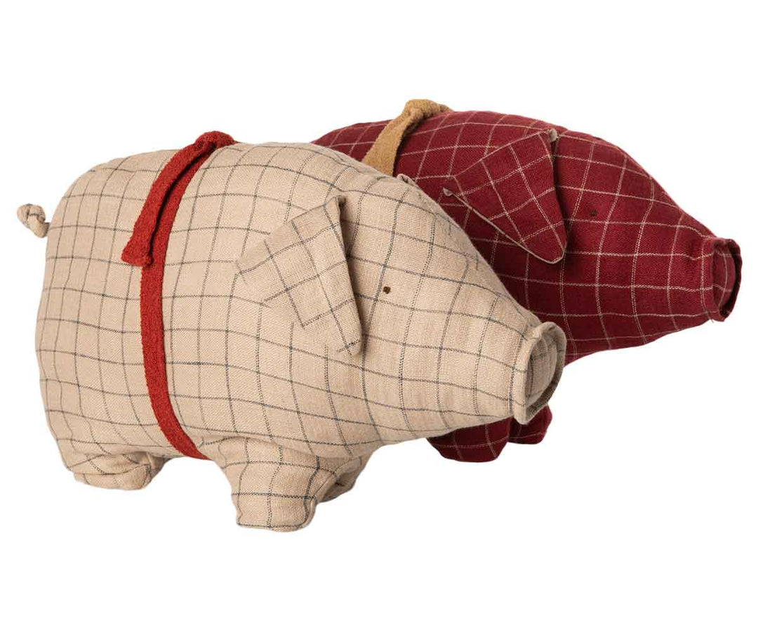 Maileg - Schwein Medium rot