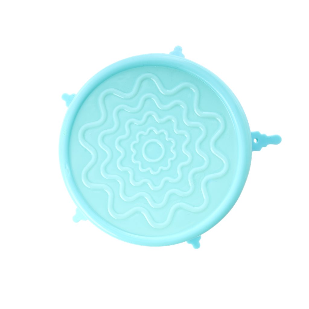 Rice - Silikondeckel für Medium Bowls in blau