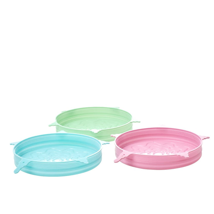 Rice - Silikondeckel für Medium Bowls in rosa