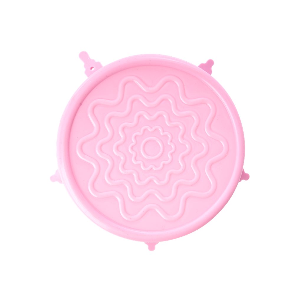 Rice - Silikondeckel für Medium Bowls in rosa