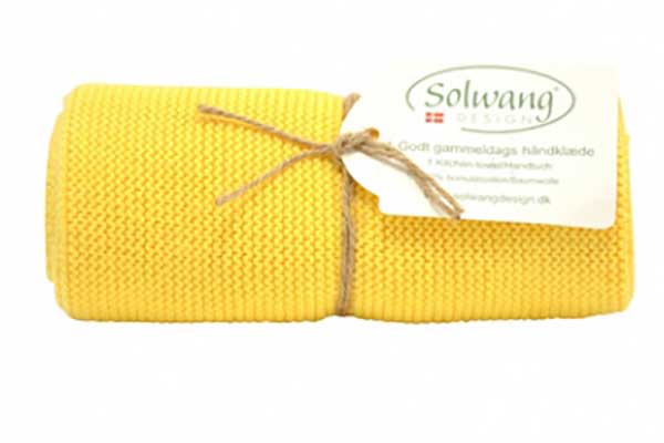 Solwang Handtuch - Warmes Gelb
