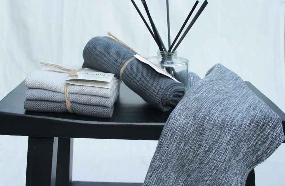 Solwang Handtuch - Grau