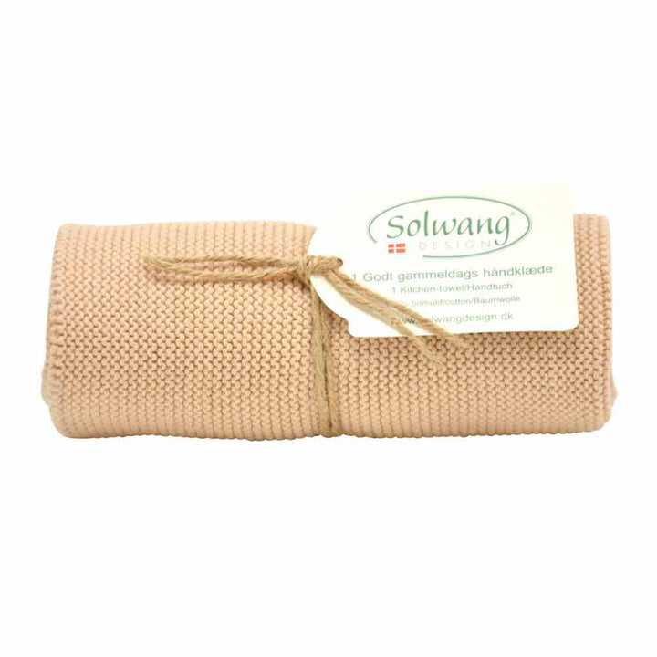 Solwang Handtuch - Helles Nougat Bio