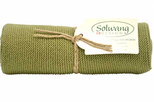 Solwang Handtuch - Olive Dunkel