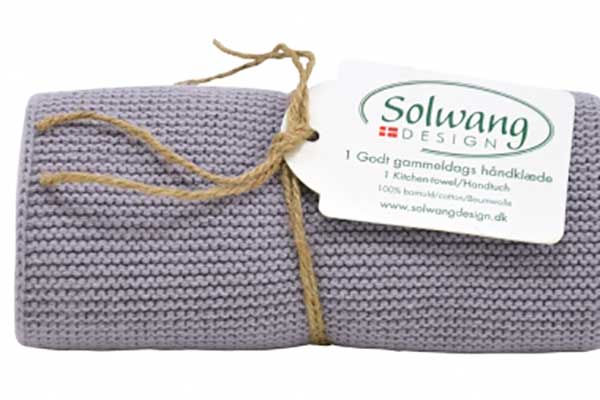 Solwang Handtuch - Staubig Lila