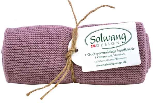 Solwang Handtuch - Staubig Rosa