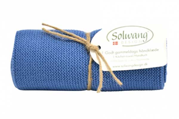Solwang Handtuch - Staubig Blau