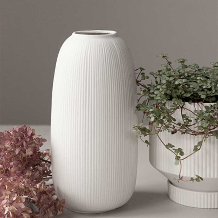 Storefactory - Åby Vase Keramik weiß