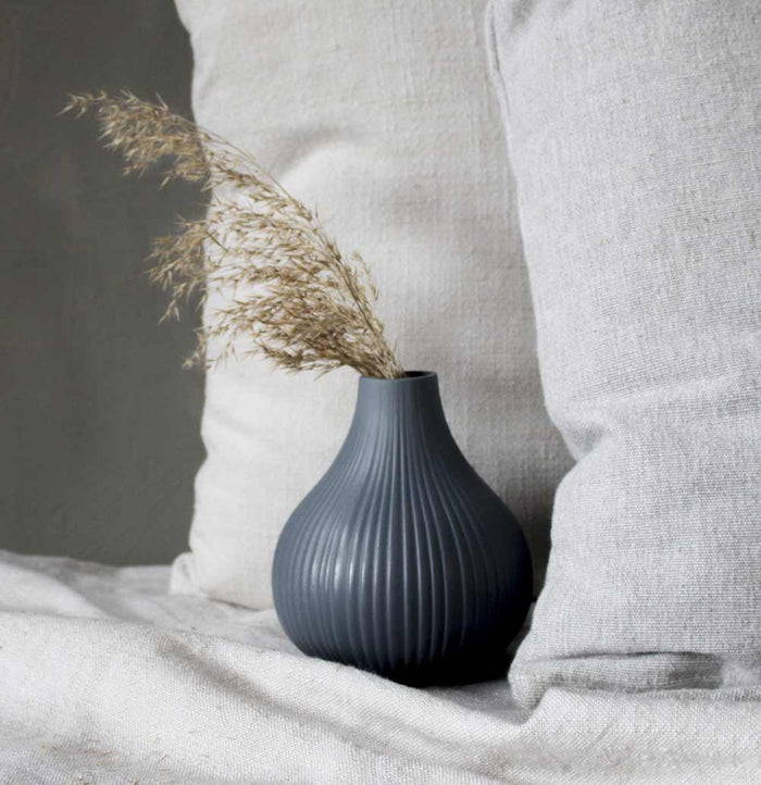 Storefactory - Ekenäs - Vase dunkelblau medium