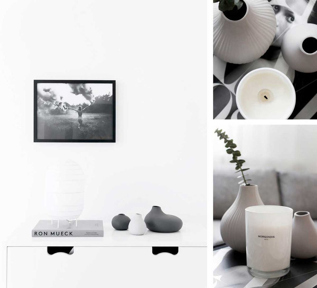Storefactory - Källa Vase light grey klein