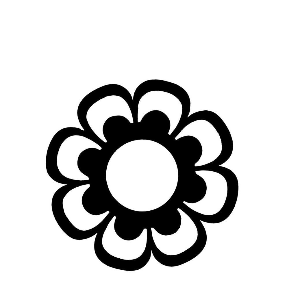 Storefactory - Ljusdala Tropfschutz Kerzenhalter Flower schwarz